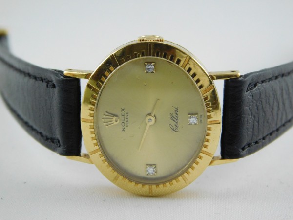 Rolex Cellini Lady oro 18 kt diamond dial ref. 4081