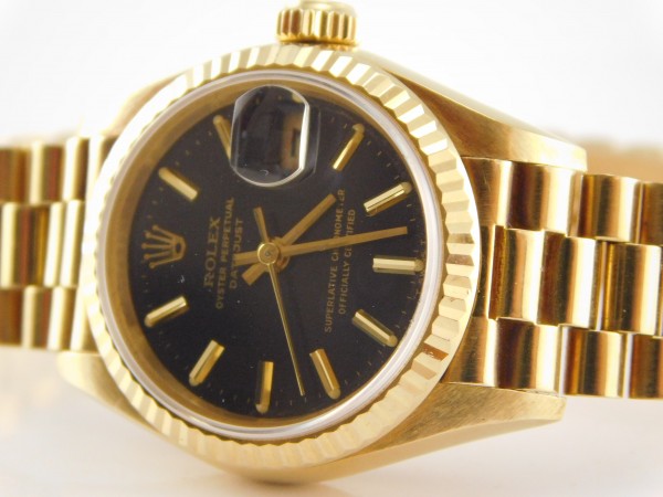 Rolex Datejust Lady president oro giallo 18 kt ref. 69178