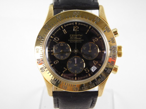 Zenith El Primero oro giallo 18kt 